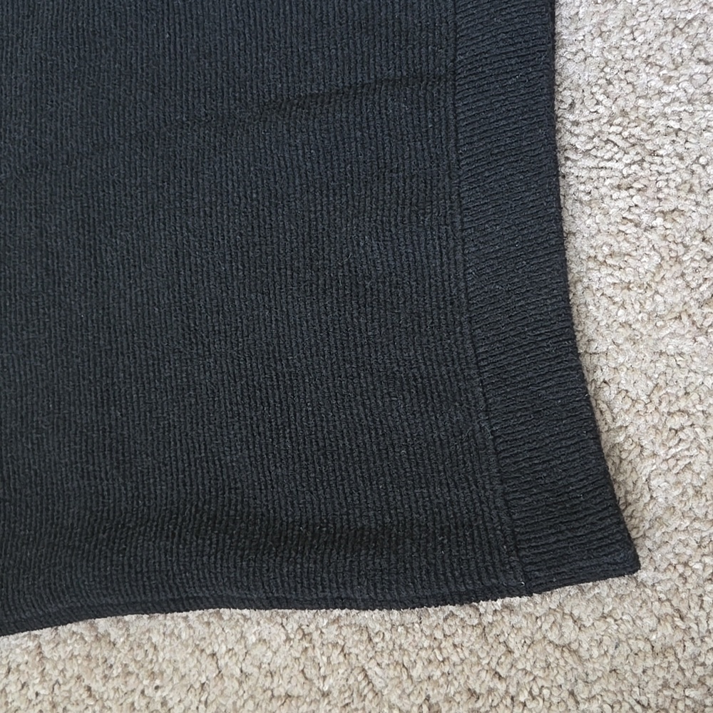 Free People Isla Ottoman Knit Ribbed Sweater Tunic Black size Small - Picture 9 of 16